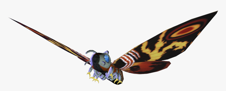 Godzilla Destroy All Monsters Melee Mothra, HD Png Download, Free Download