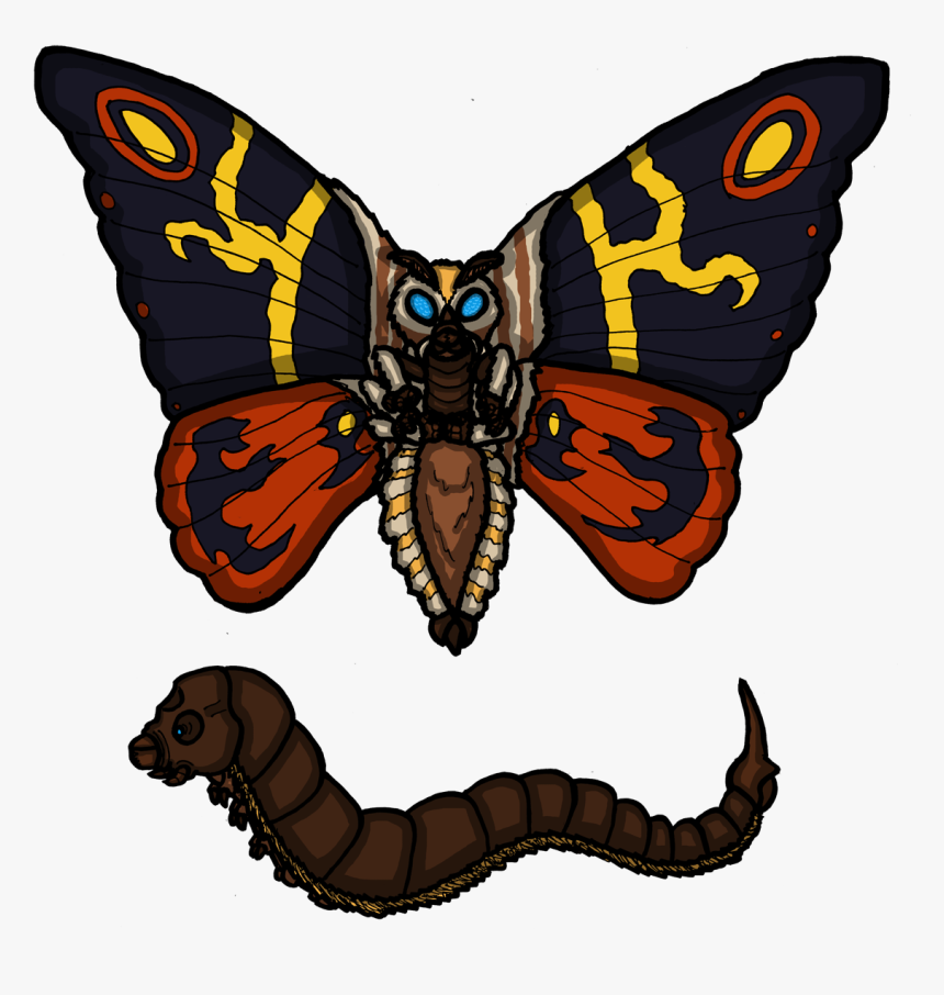 Mothra - Mothra Transparent Background 1964, HD Png Download, Free Download