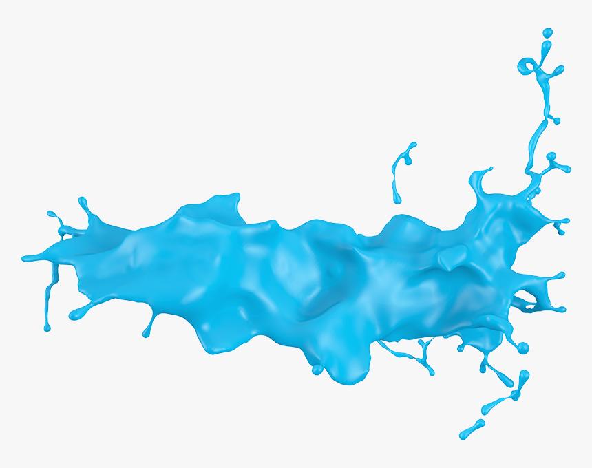 Blue Splash Png - Blue Paint Splash Png, Transparent Png, Free Download