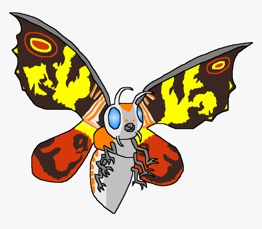 Nintendo Fanon Wiki - Mothra Butterfly, HD Png Download, Free Download