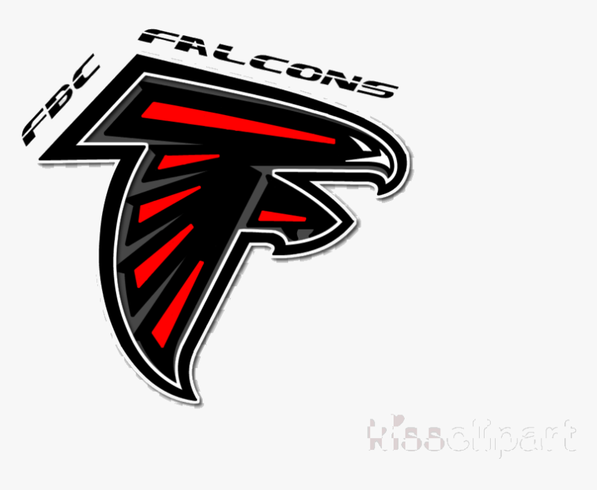 Atlanta Falcons Clipart Nfl American Football Transparent - Cool Atlanta Falcons Logo, HD Png Download, Free Download