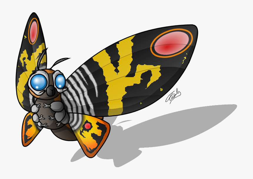 Imágenes De Mothra Cartoon, HD Png Download, Free Download