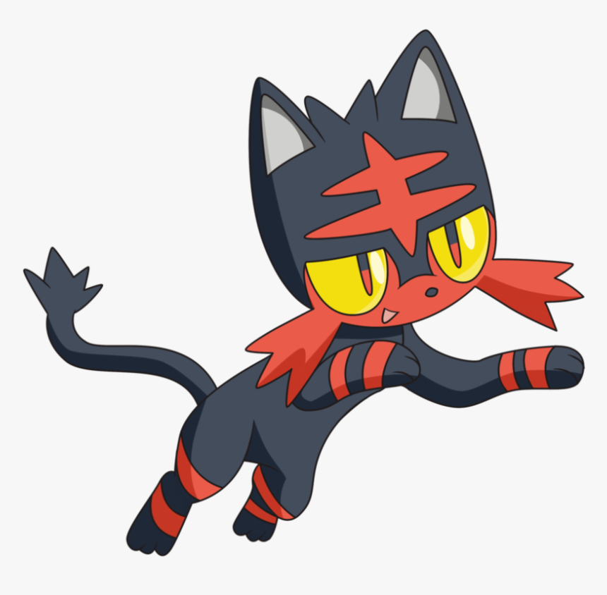 Your Guide To Pokemon Wikia - Pokemon Litten Png, Transparent Png, Free Download