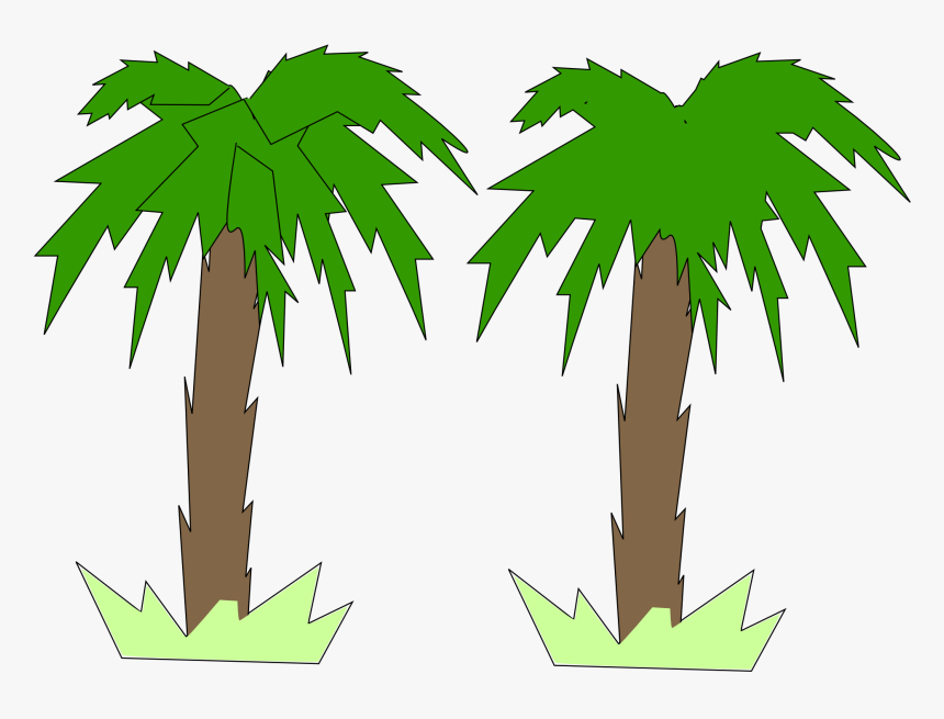 Toon Palm Tree, HD Png Download, Free Download