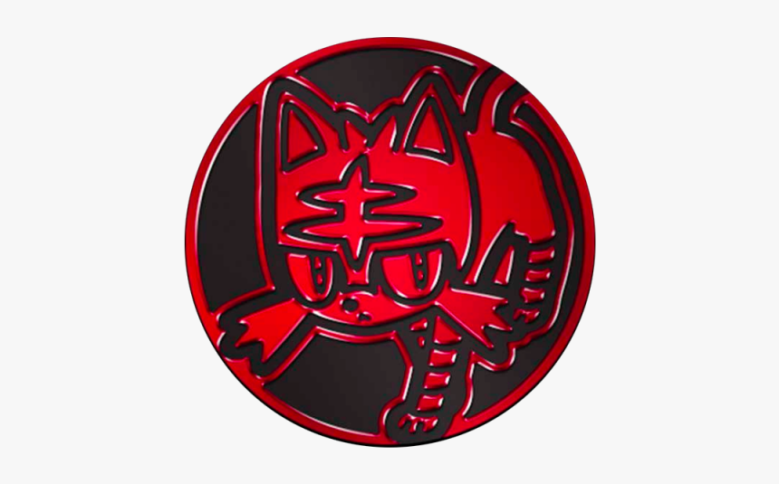 Sun & Moon Roaring Heat Incineroar Theme Deck - Pokemon Tcg Litten Coin, HD Png Download, Free Download