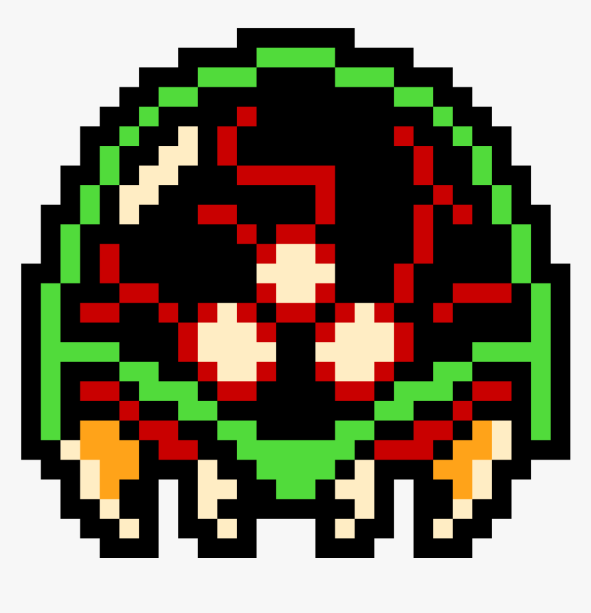 8 Bit Metroid Sprite, HD Png Download - kindpng.