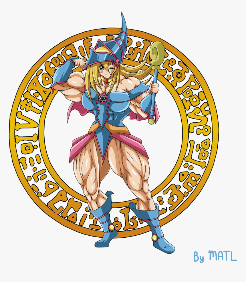 Dark Magician Girl - Transparent Dark Magician Girl Png, Png Download, Free Download