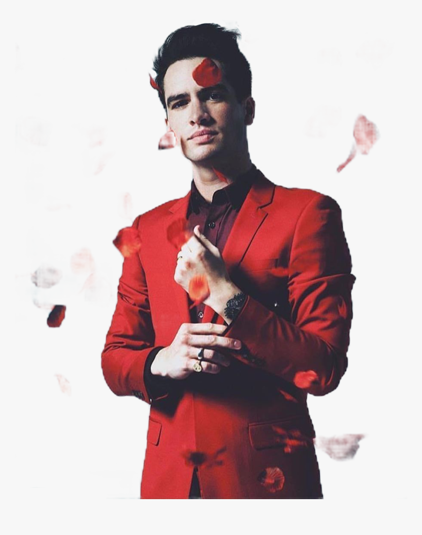 Brendon Urie Png - Brendon Urie In Red, Transparent Png, Free Download