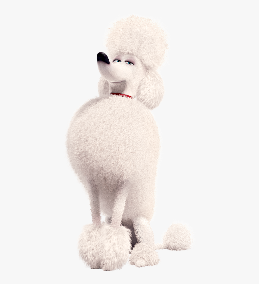 Poodle Secret Life Of Pets Characters, HD Png Download, Free Download