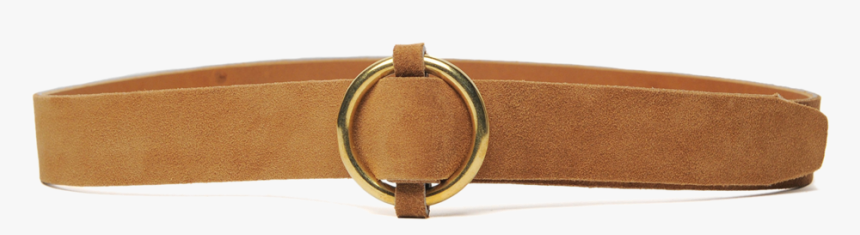 2861 1 14 Ring Belt Calico Suede Peanut - Belt Buckle, HD Png Download, Free Download