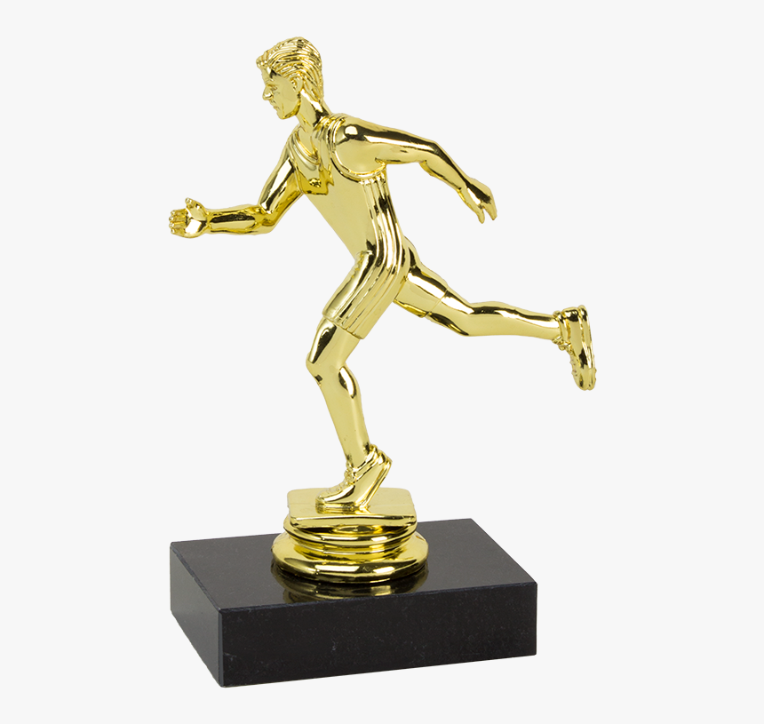 Male Participation Trophy For Running Events - Running Trophy Png, Transparent Png, Free Download