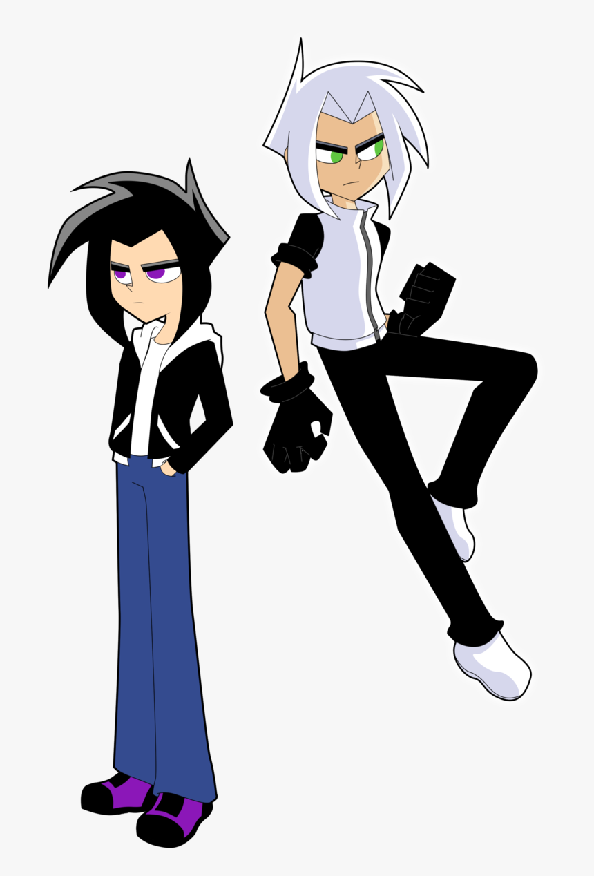 Jason Fenton By Spectral-ninja - Danny Sam Son Danny Phantom, HD Png Download, Free Download