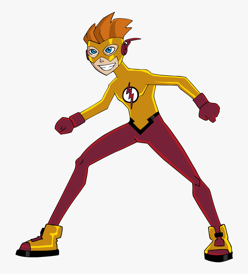 Kid Flash Transparent Background - Kid Flash Tt, HD Png Download, Free Download