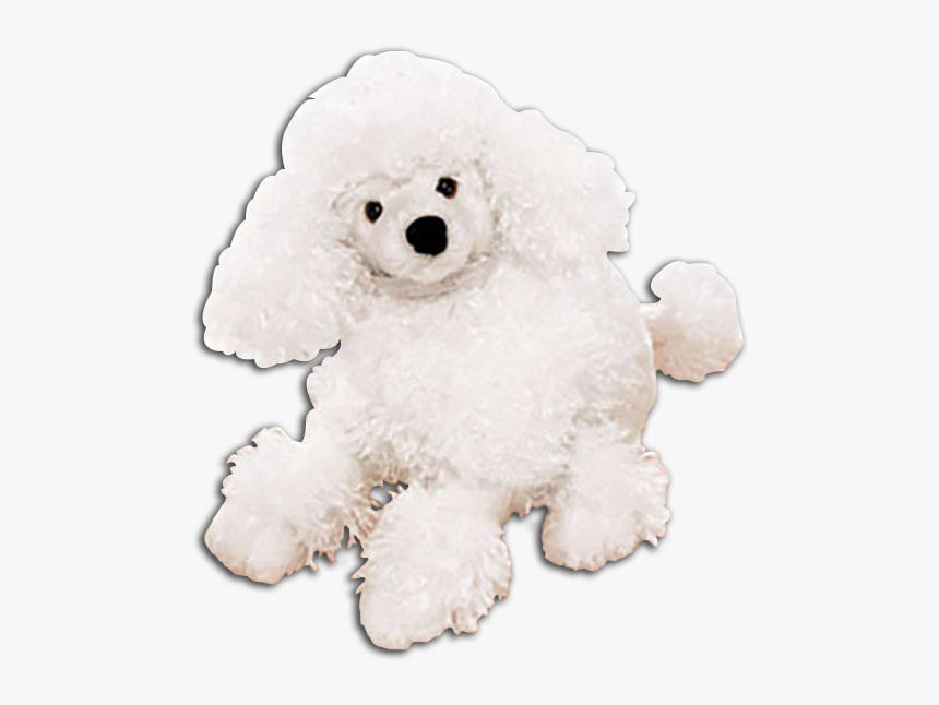 Gund Plush White French Poodle Medium - Toy Poodle, HD Png Download, Free Download