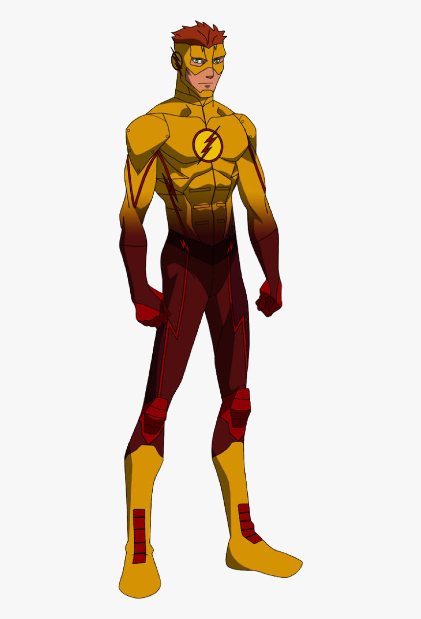 Wally West Young Justice Suit, HD Png Download, Free Download