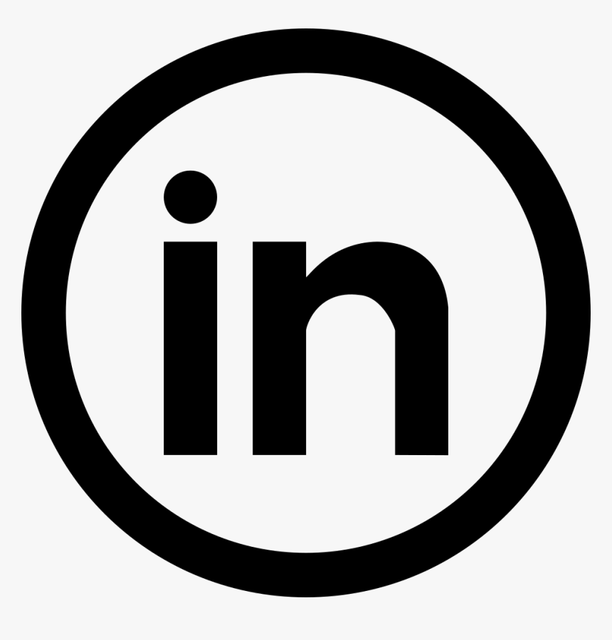 Linkedin Icon Button - Pause Button, HD Png Download, Free Download