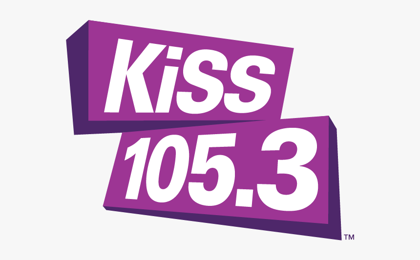 Logo 105 - 3 Kiss - Kiss 105.3, HD Png Download, Free Download