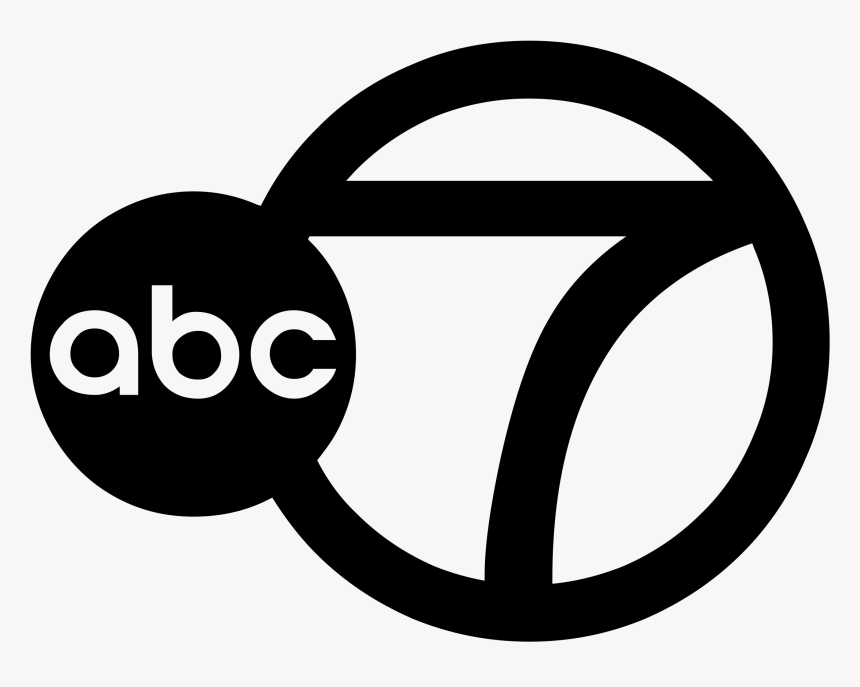 Logo,font,symbol,black And White,clip Art,line - Abc 7 Chicago Logo, HD Png Download, Free Download