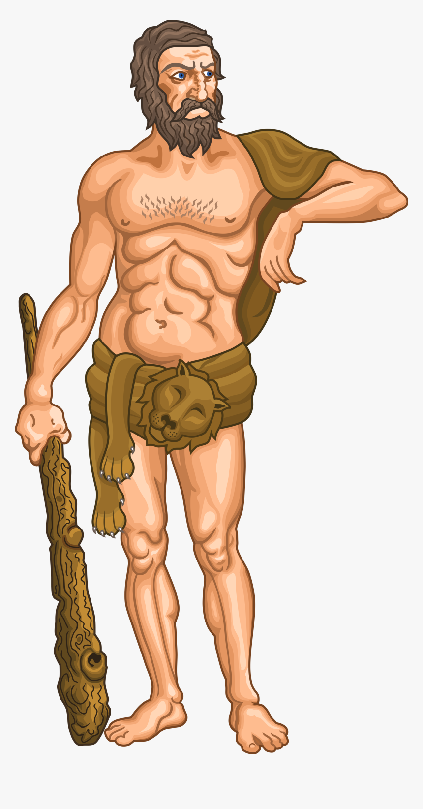 Hercules Png Image Background - Wild Man Coat Of Arms, Transparent Png, Free Download