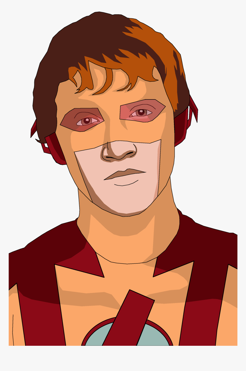 Wally West Kid Flash - Cartoon, HD Png Download, Free Download