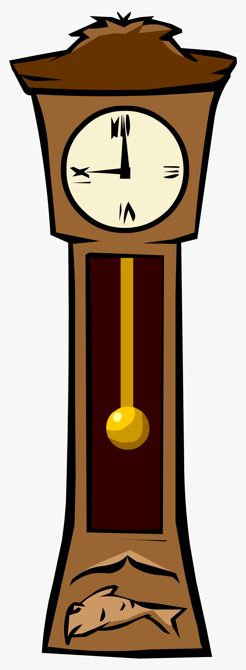 Grandfather Picture - Grandfather Clock Clipart, HD Png Download, Free Download