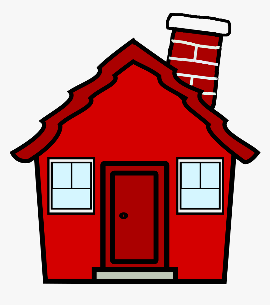 Red House Clipart Px - Red House Clipart Png, Transparent Png, Free Download