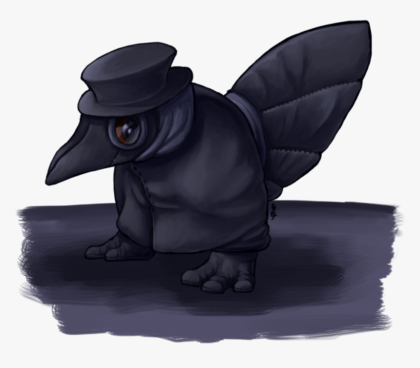 Transparent Plague Doctor Clipart - Crow Plague Doctor Bird, HD Png Download, Free Download