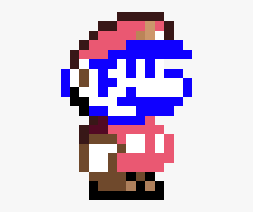 Super Mario World Mario Jumping Sprite, HD Png Download, Free Download