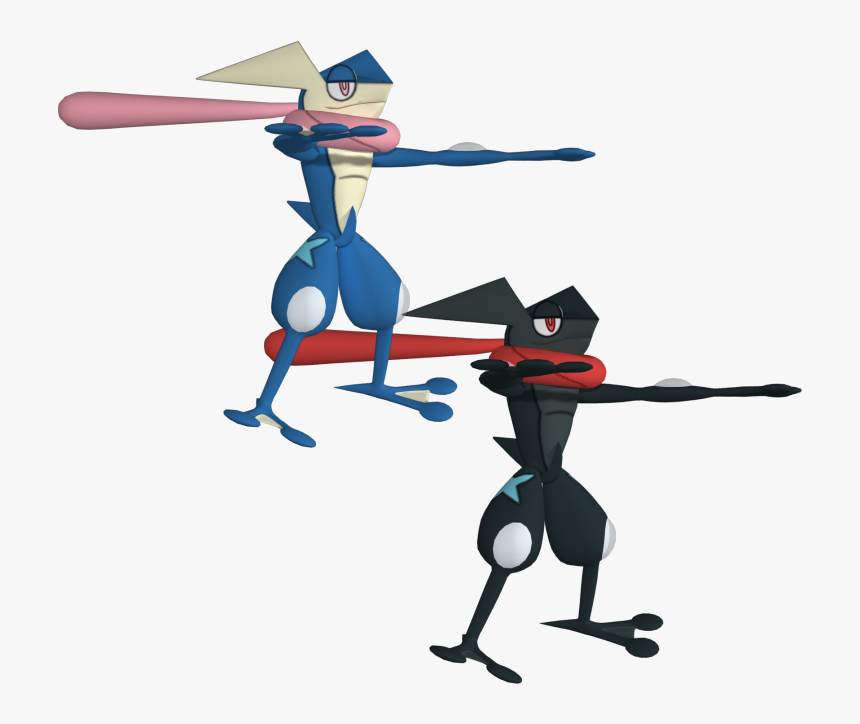 Download Zip Archive - Greninja 3d Model, HD Png Download, Free Download