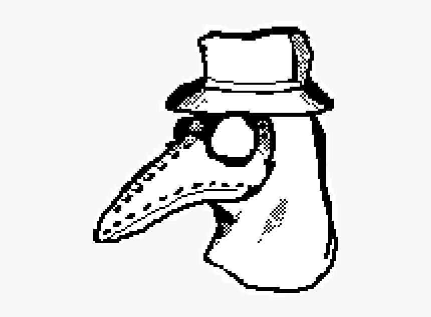 Plague Doctor Mask Drawing Easy, HD Png Download, Free Download