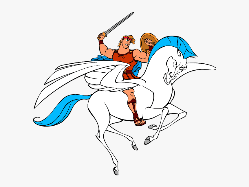 Transparent Hercule Png - Hercules Y Pegaso Disney, Png Download, Free Download