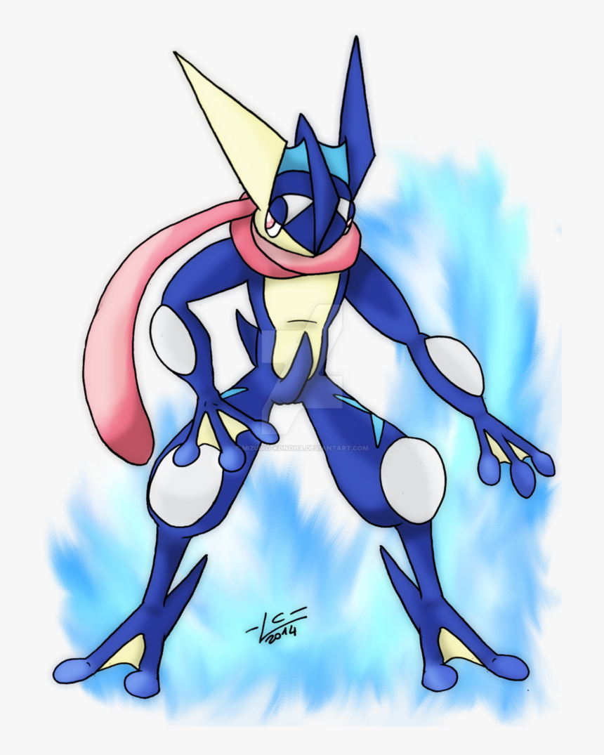 Pokemon Greninja Standing Up , Png Download - Pokemon Greninja Stand Up, Transparent Png, Free Download