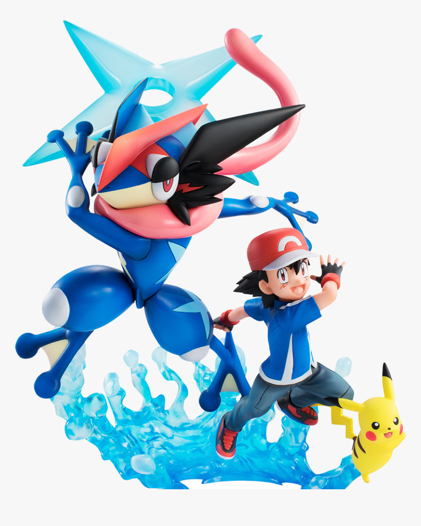 Ash, Pikachu And Ash-greninja G - Gem Series Pokemon, HD Png Download, Free Download