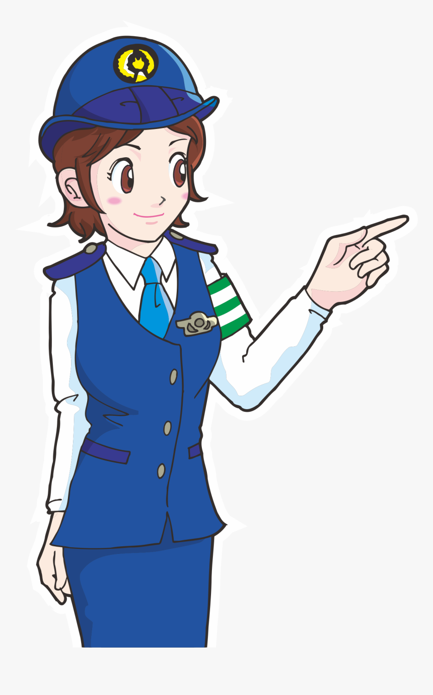 Collection Of Officer - Female Police Clipart, HD Png Download, Free Download