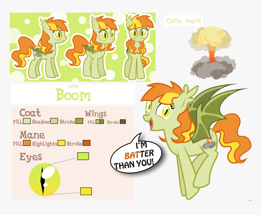 Xebck, Bat Pony, Bat Pony Oc, Dialogue, Explosion, - Cartoon, HD Png Download, Free Download