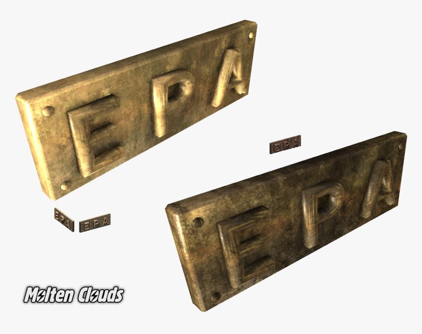 Epa Sign From Fallout 2 Rp - Plywood, HD Png Download, Free Download