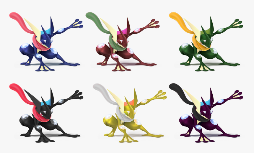 Greninja Colors, HD Png Download, Free Download