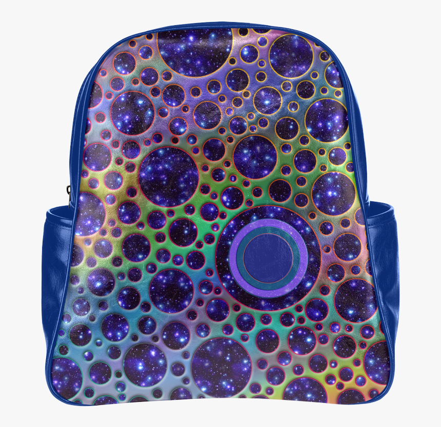 Universe Dots Grid Colored Pattern Multi-pockets Backpack - Circle, HD Png Download, Free Download