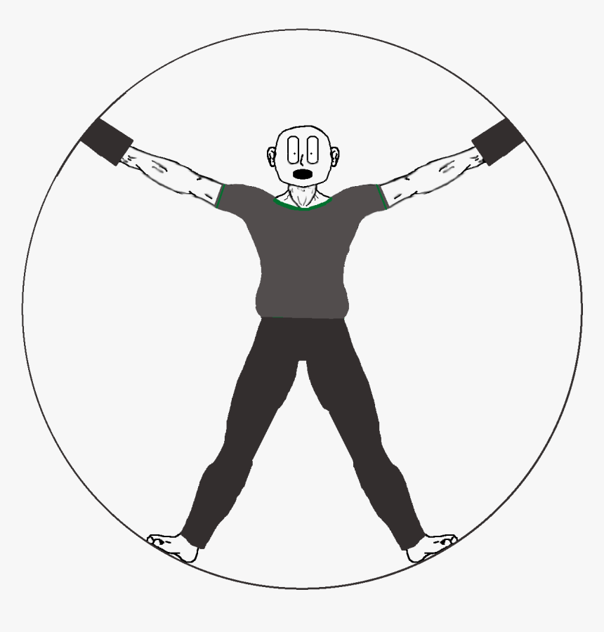 Vitruvian Man Custom , Png Download, Transparent Png, Free Download