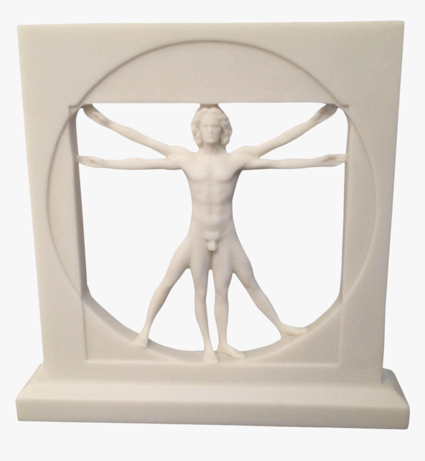 Vitruvian Man Sculpture - Статуэтка Человек, HD Png Download, Free Download