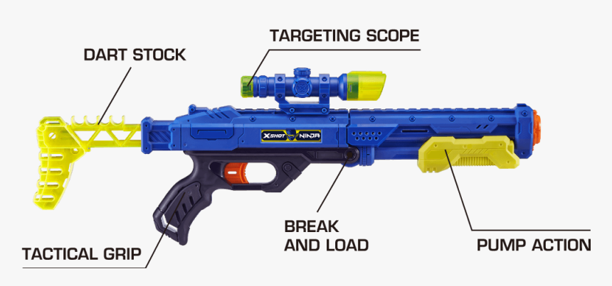 X Shot Guns Sniper, HD Png Download, Free Download