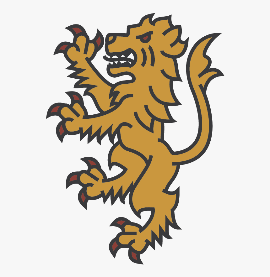Lion Crest Png - Family Crests With A Lion, Transparent Png, Free Download