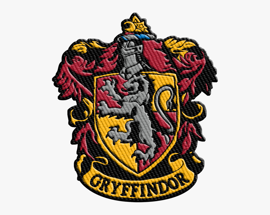 Badge Drawing Gryffindor Transparent Png Clipart Free - Harry Potter Gryffindor Crest, Png Download, Free Download