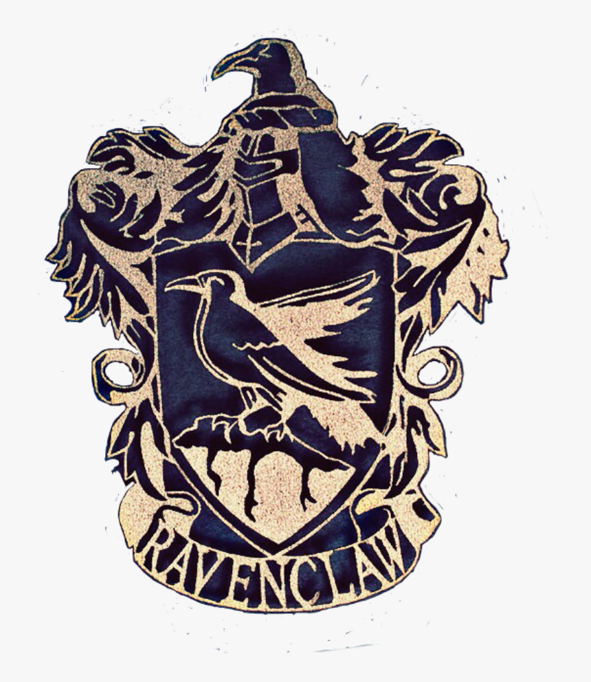 #harrypotter #ravenclaw #hogwarts #hogwartshouses #rowenaravenclaw - Ravenclaw Crest Aesthetic, HD Png Download, Free Download