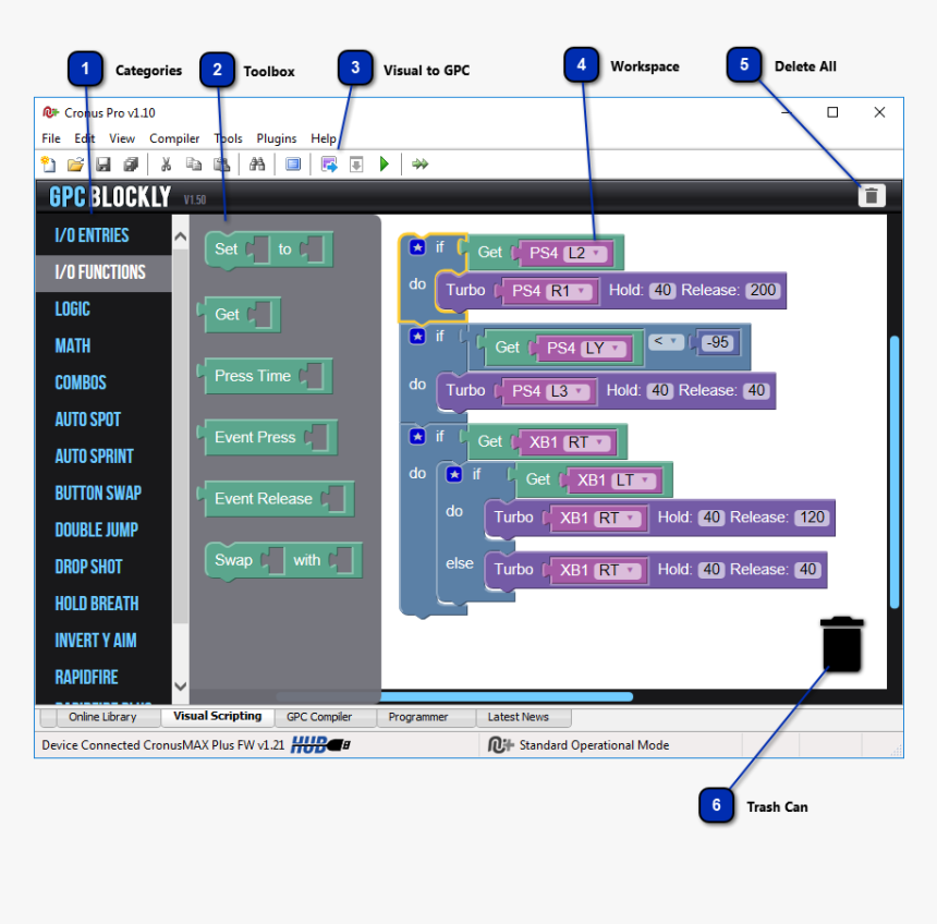 Visual Scripting - Cronusmax Scripts, HD Png Download, Free Download