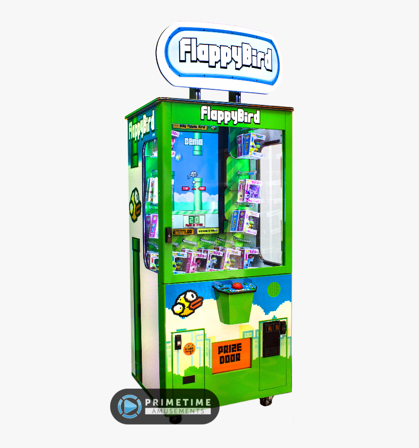 Flappy Bird Merchandiser By Bay Tek Games - Flappy Bird Arcade Game, HD Png Download, Free Download