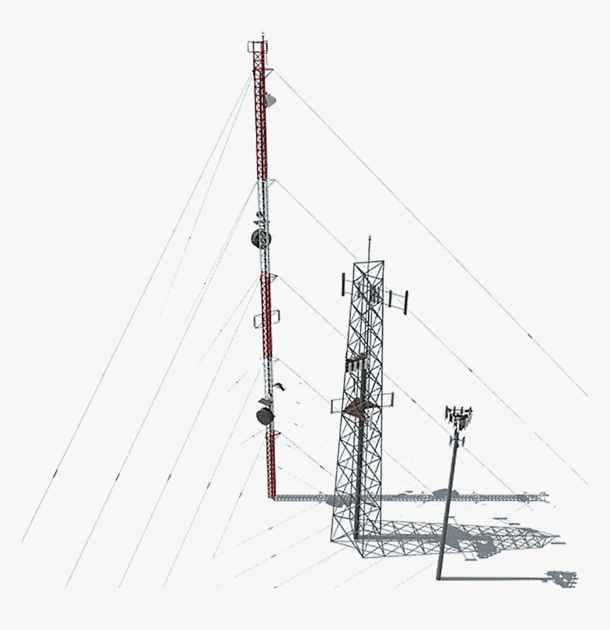 Transparent Radio Tower Png - Transmission Tower, Png Download, Free Download