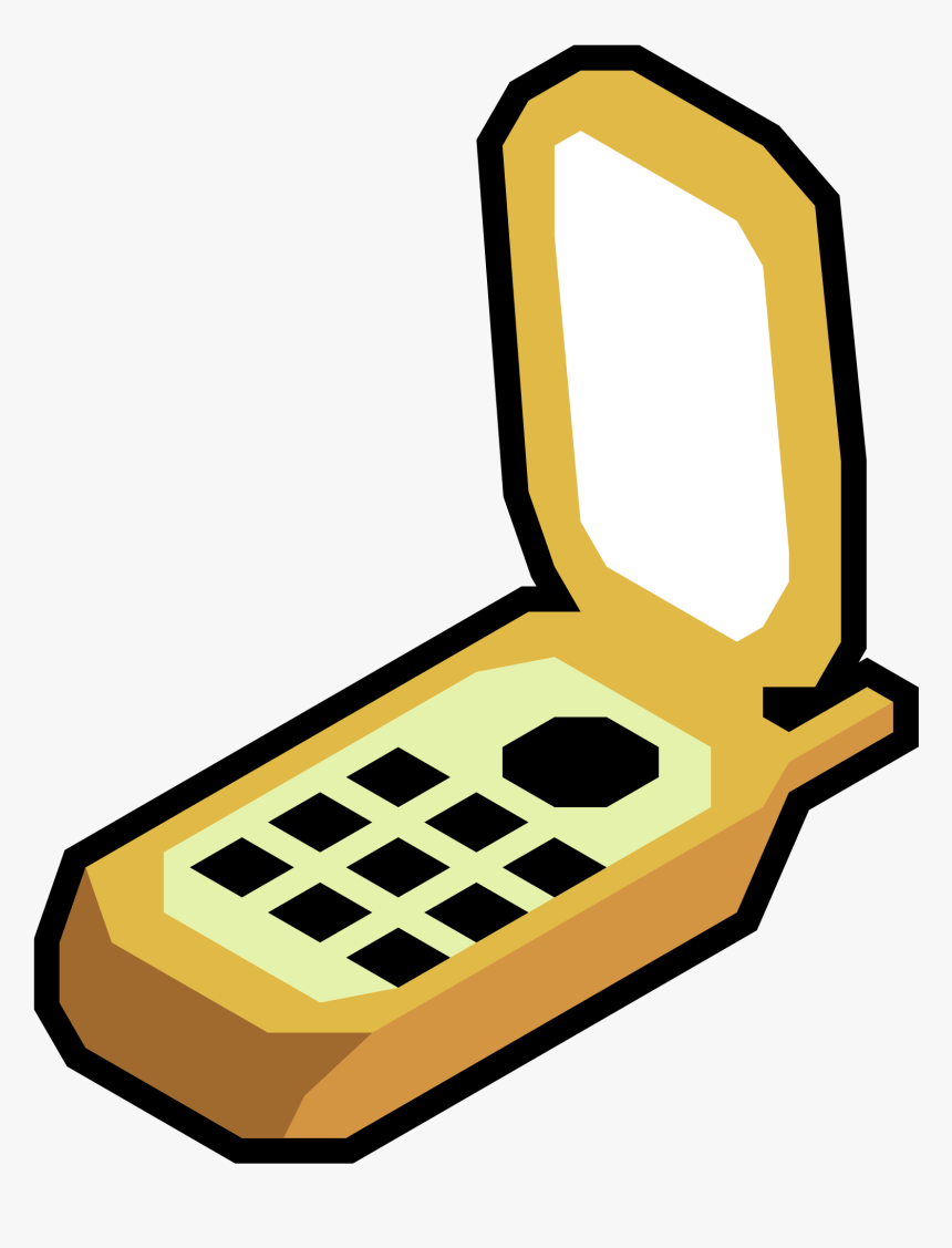 Clipart Telephone Moblie - Cell Phone Cartoon Transparent, HD Png Download, Free Download