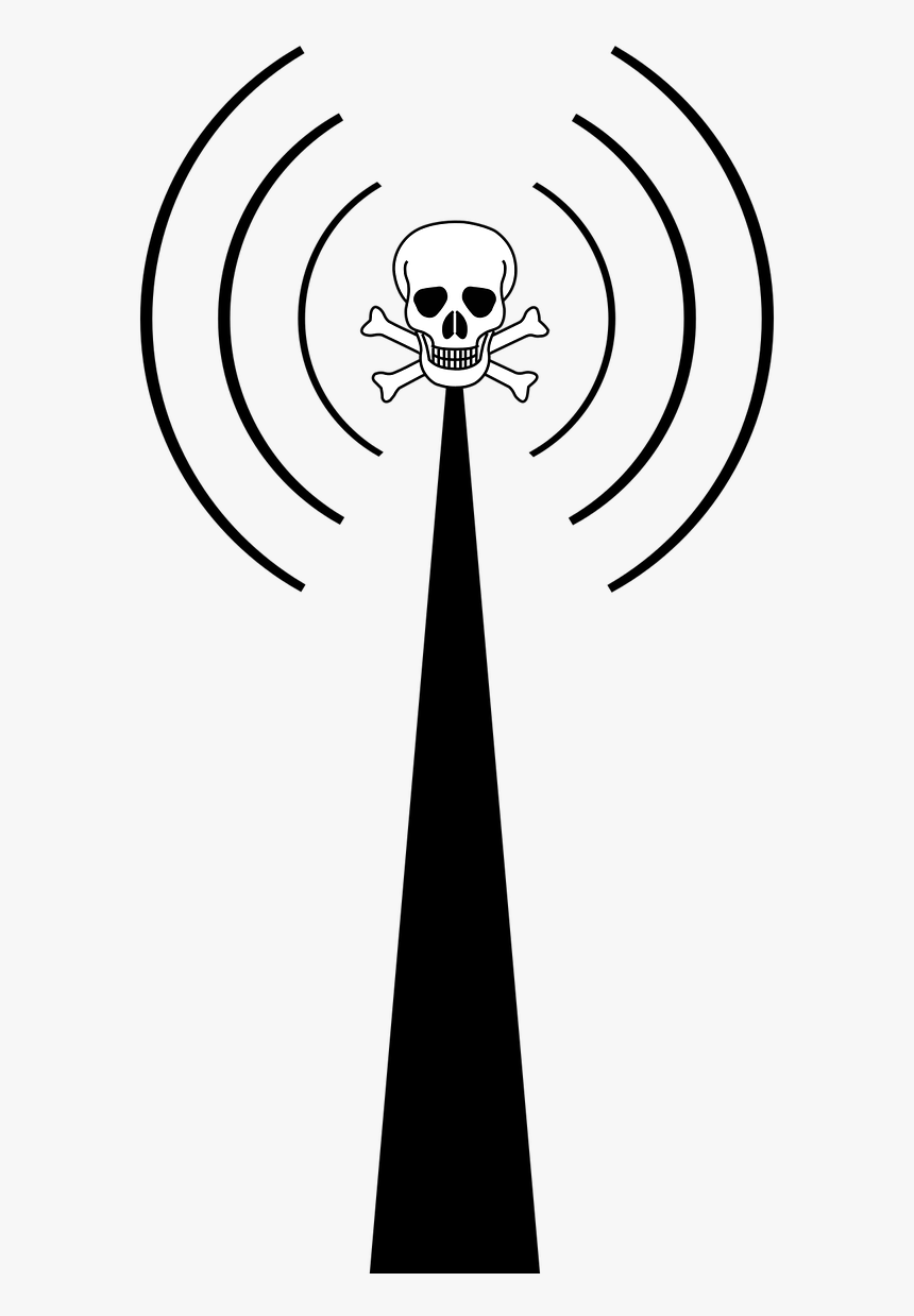 Pirate Radio Illegal Pirate Free Picture - Skull And Crossbones Radio, HD Png Download, Free Download
