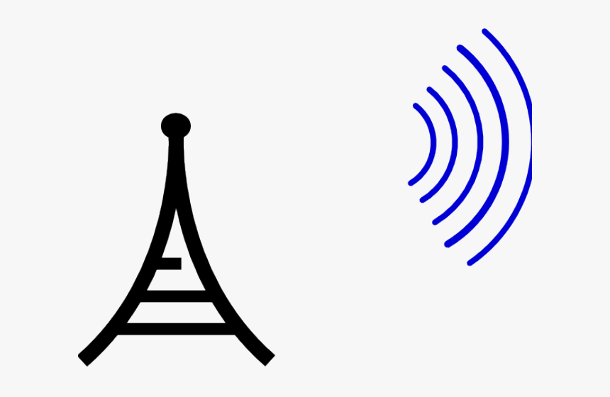 Transparent Radio Tower Clipart - Radio Wave Animated Gif, HD Png Download, Free Download